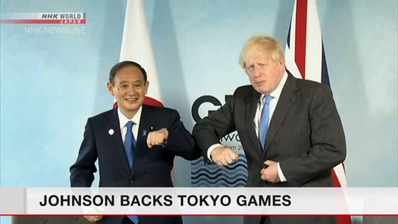 Johnson backs Tokyo Games