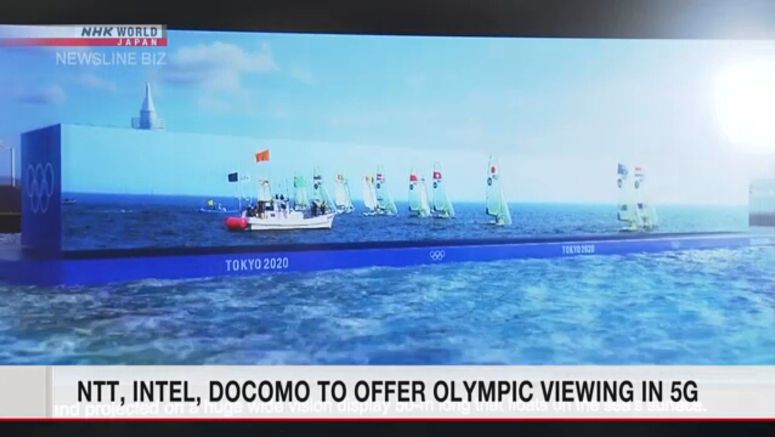 NTT, Intel, Docomo to offer Olympic viewing in 5G