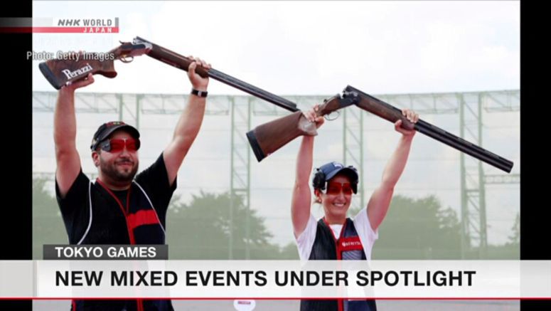 New mixed events under spotlight at Olympics