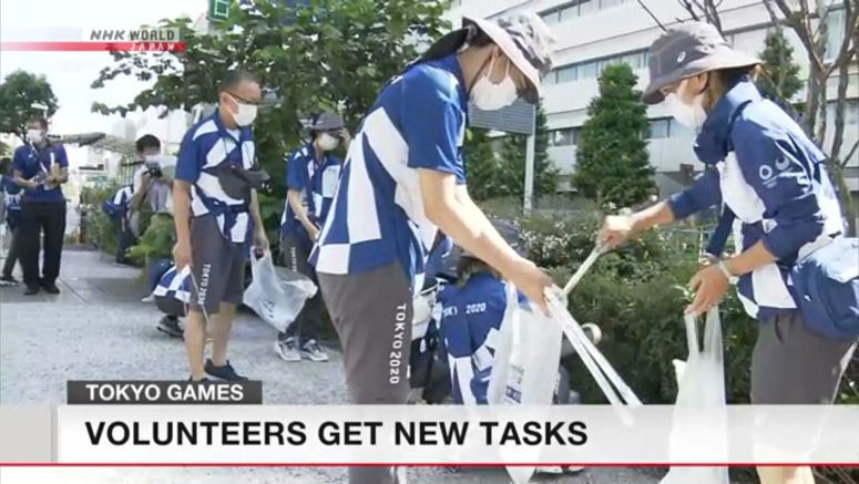 Some idled Olympics volunteers reassigned