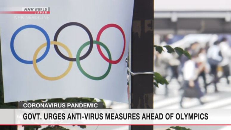 Govt. urges anti-virus measures ahead of Olympics