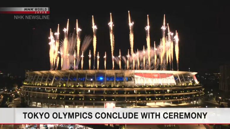 Tokyo Olympics closing ceremony