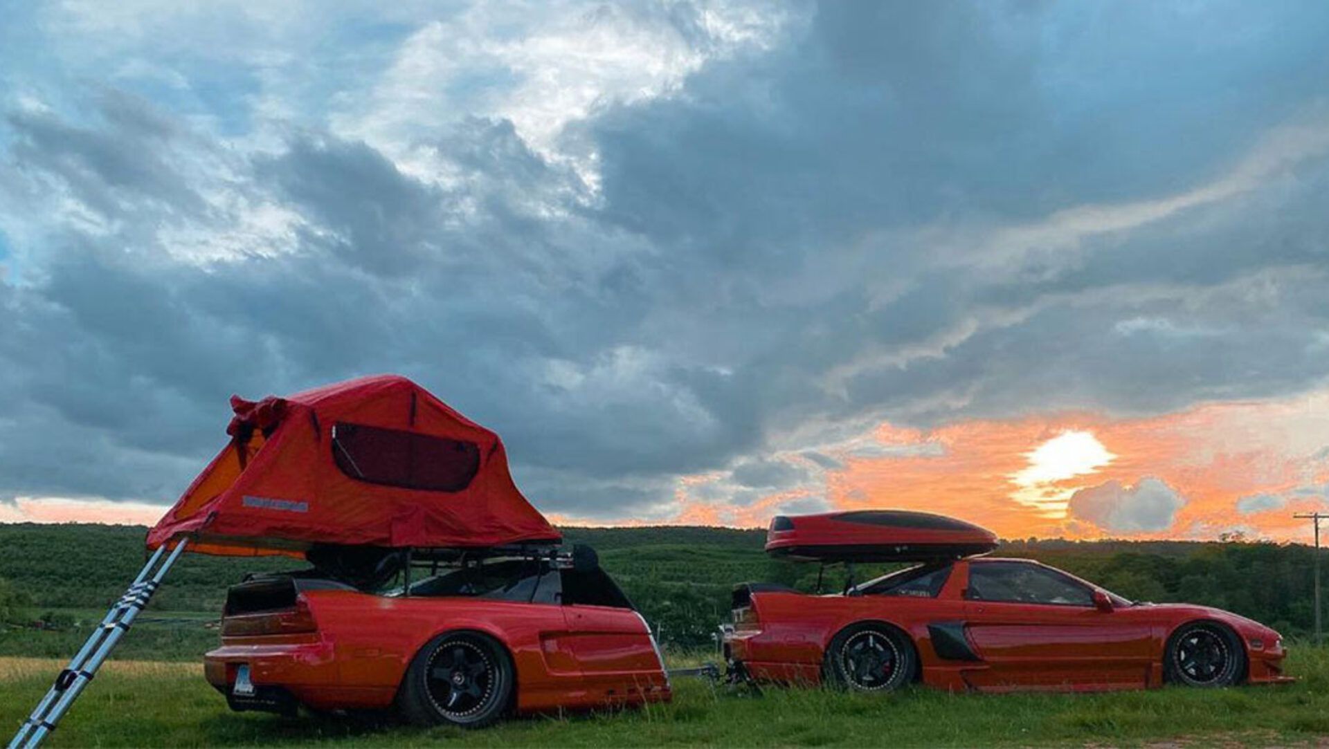 Acura NSX кемпер