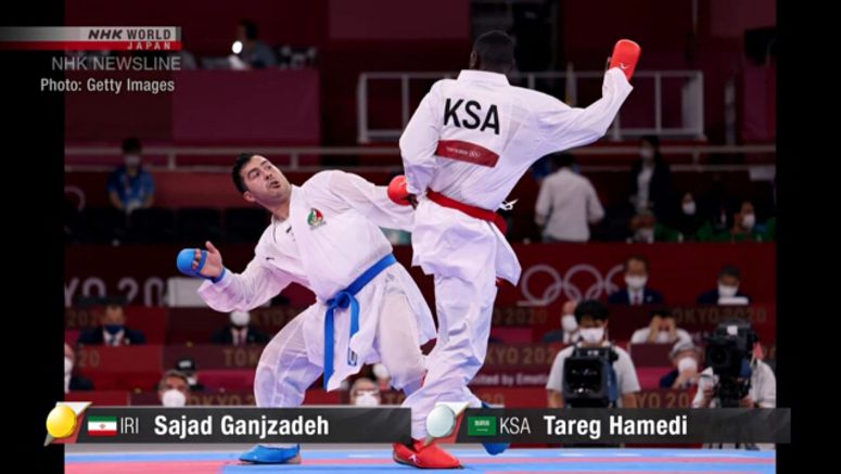 Dramatic finale for karate's Olympic debut