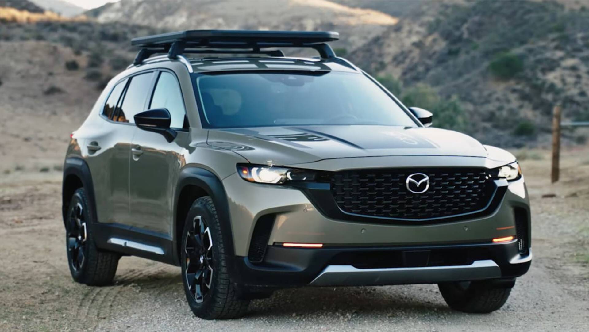 2023 Mazda CX50 revealed as outdoorsy compact SUV with hybrid