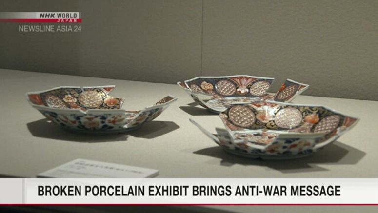Austrian castle owner calls for peace through porcelain broken in war
