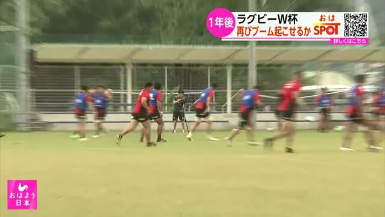 Japan national rugby team steps up training one year before World Cup Japan national rugby team steps up training one year before World Cup