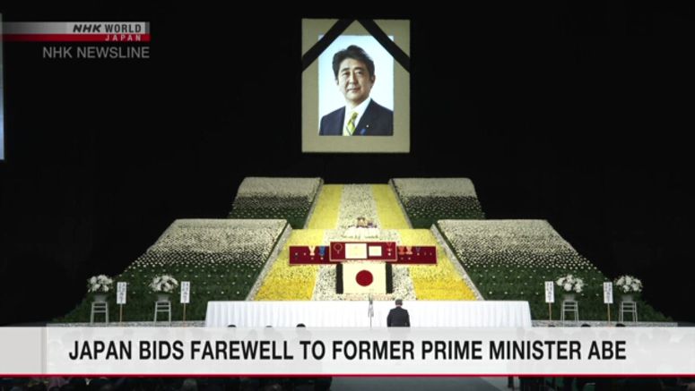 Japan honors former Prime Minister Abe with state funeral Japan honors former Prime Minister Abe with state funeral