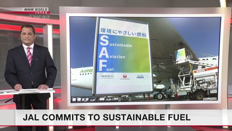 JAL commits to sustainable aviation fuel