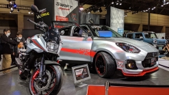 Suzuki's Angry Swift Sport Katana Edition Muscles Up With Flared Fenders In Tokyo