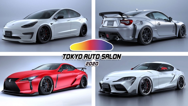 Artisan Spirits Brings Toyota Supra, Lexus LC 500, Acura NSX, Tesla Model 3, And Others To Tokyo