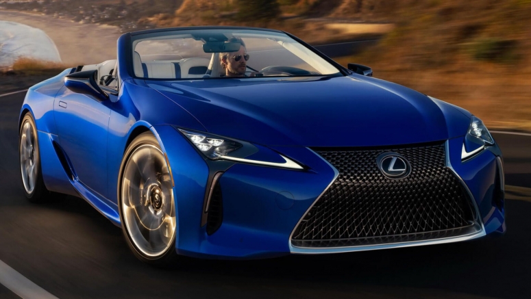 2021 Lexus LC500 Convertible Inspiration Series VIN #01 Sells For $2 Million