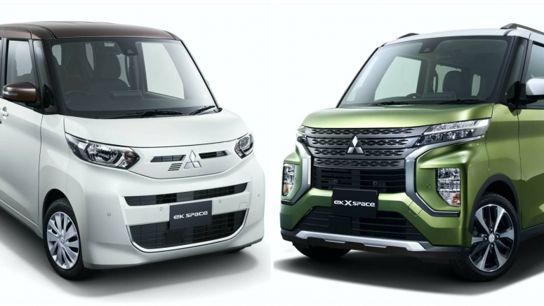 Super Tall 2020 Mitsubishi eK Space And eK X Space Previewed In Tokyo