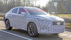 Infiniti QX55 coupe crossover spied for the first time