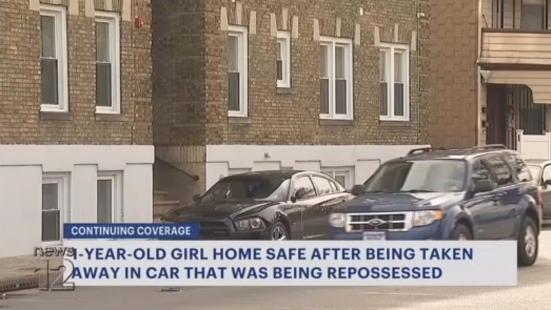 Acura Repossessed In New Jersey With A 1-Year-Old In The Back Seat