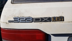 Junkyard Gem: 1986 Mazda 323 DX Hatchback