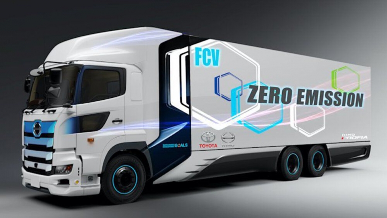 Toyota and Hino will develop a heavy-duty fuel-cell truck