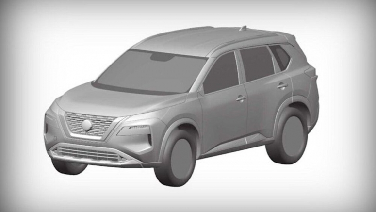 Leaked patent images reveal new 2021 Nissan Rogue