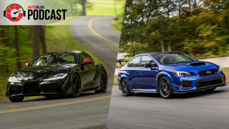 Autoblog Podcast #625: Toyota Supra, Subaru WRX STI S209, Mercedes-Benz CLA and GLB