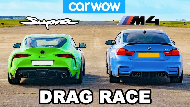 Tuned 2020 Toyota Supra Picks A Fight With Stock BMW M4, Let The Games Begin
