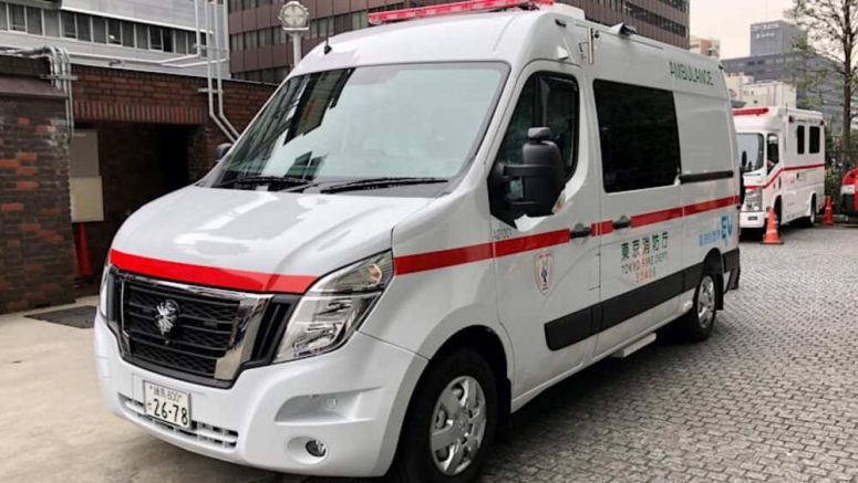 Nissan NV400 becomes Japan's first electric ambulance