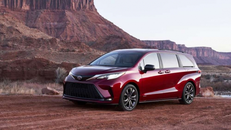 2021 Toyota Sienna hybrid minivan revealed with photos, specs, details
