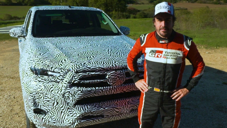 Watch Fernando Alonso Test The Facelifted 2021 Toyota Hilux On A Rally Stage