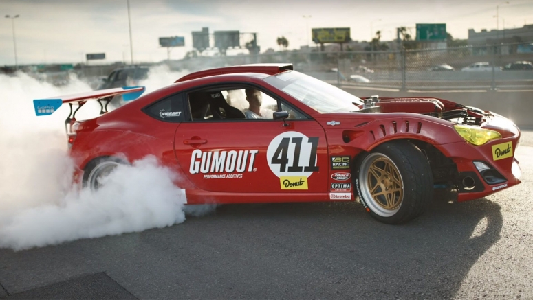 Get Up Close With Ryan Tuerck's Ferrari-Powered Toyota 86 Drift Car