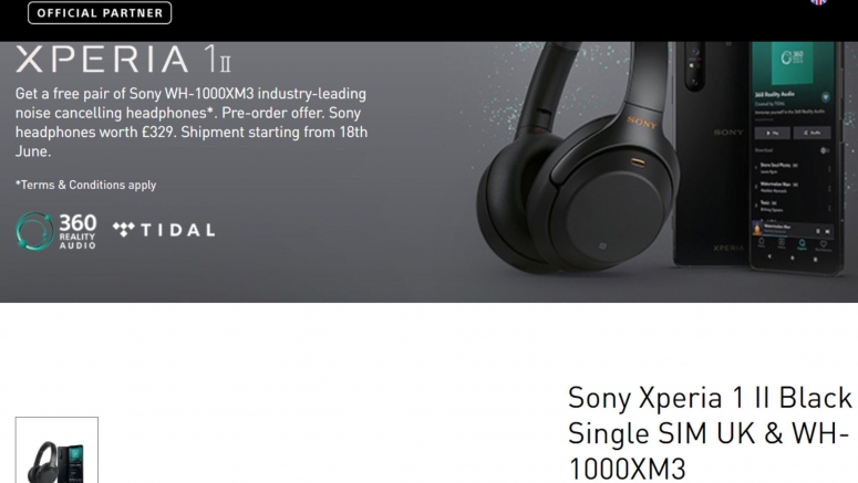Sony opens Xperia eStore for Xperia 1 II pre - orders in Europe Sony opens Xperia eStore for Xperia 1 II pre-orders in Europe