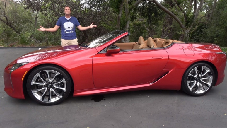 The 2021 Lexus LC 500 Convertible Oozes Sex Appeal