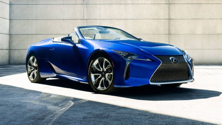 2021 Lexus LC 500 Convertible Regatta Edition Is Only For Europe