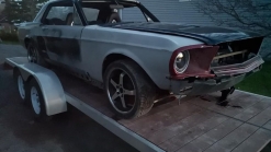 Someone Dropped A 1967 Ford Mustang Body On A Mazda RX-8