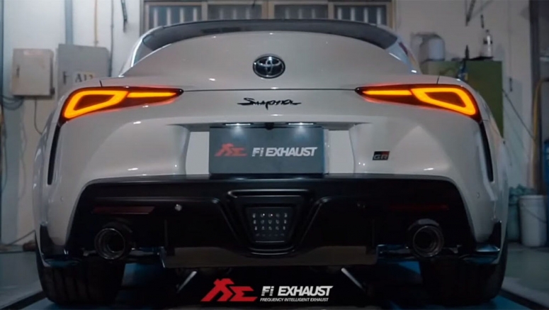 Hear The 2020 Toyota Supra Scream With This Fi Exhaust