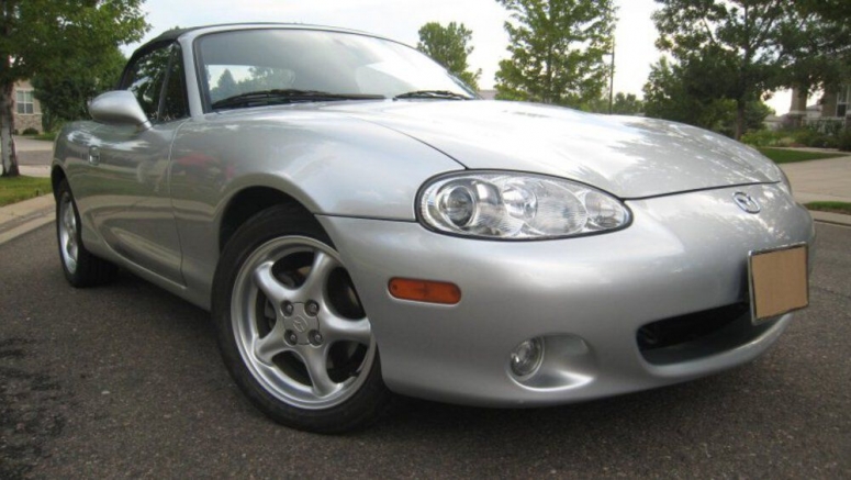 2002 Mazda MX-5 Miata with a Jaguar-sourced V6 for sale