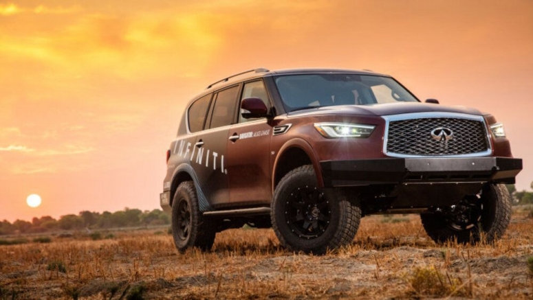 Off - road - prepped 2021 Infiniti QX80 to take on Rebelle Rally Off-road-prepped 2021 Infiniti QX80 to take on Rebelle Rally