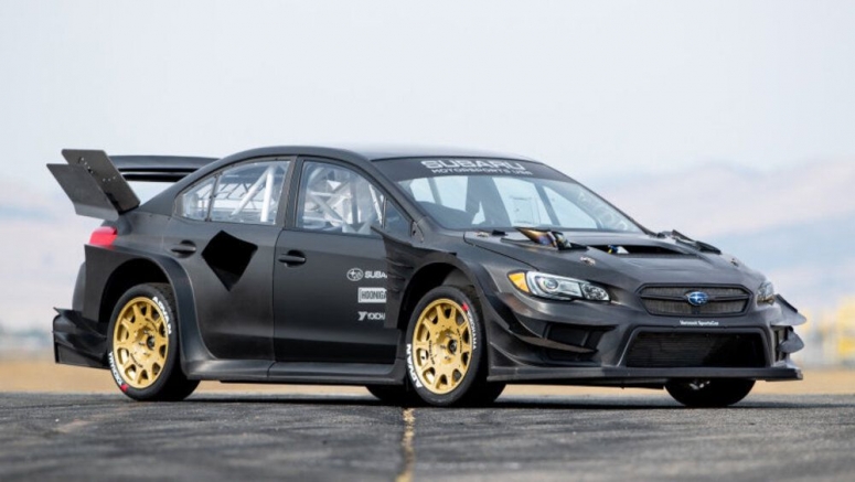 Gymkhana Subaru WRX STI revealed with wild design, huge power