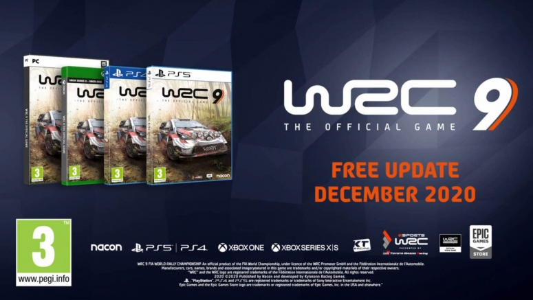WRC 9 December Update To Include The Toyota GR Yaris Rally Concept