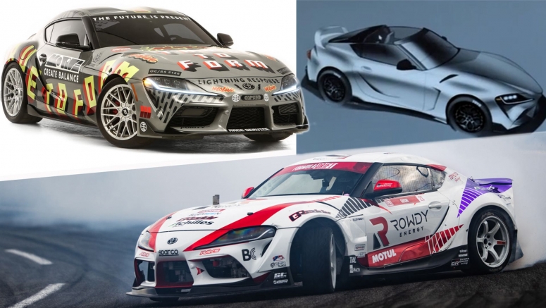 Toyota Teases GR Supra Targa With Removable Top, Art Car And More For Virtual SEMA Toyota Teases GR Supra Targa With Removable Top, Art Car And More For Virtual SEMA