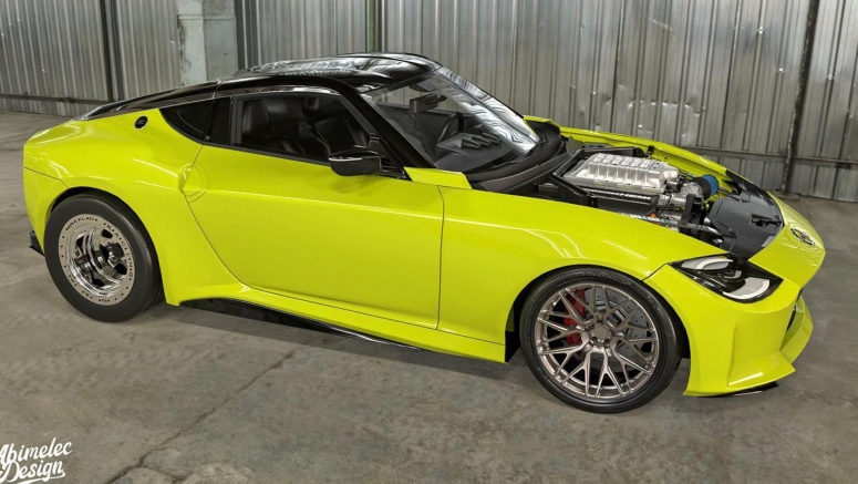 The World Needs A Hellcat - Powered Nissan Z Proto The World Needs A Hellcat-Powered Nissan Z Proto