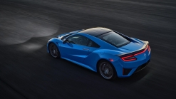 Acura NSX Drifts Into 2021 With Heritage-Inspired Long Beach Blue Pearl Paint Job