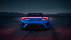 Acura NSX Drifts Into 2021 With Heritage-Inspired Long Beach Blue Pearl Paint Job