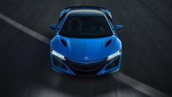 Acura NSX Drifts Into 2021 With Heritage-Inspired Long Beach Blue Pearl Paint Job