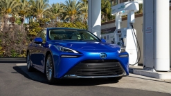 2021 Toyota Mirai hydrogen fuel cell vehicle pricing and range