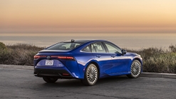 2021 Toyota Mirai hydrogen fuel cell vehicle pricing and range