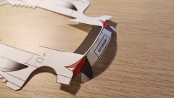 Lexus LFA origami papercraft model