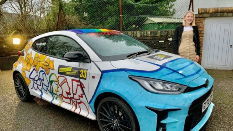 Toyota GR Yaris livery contest winner honors essential workers