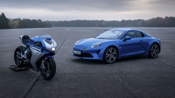 MV Agusta creates Alpine A110-inspired Superveloce motorcycle