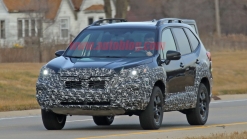 2022 Subaru Forester spied prepping for a rugged facelift