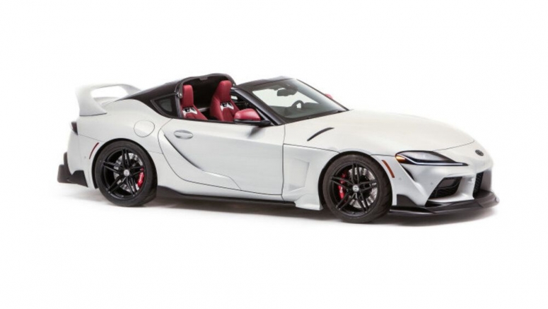 Toyota unveils 2021 GR Supra Sport Top, TRD-Sport Trailer concepts