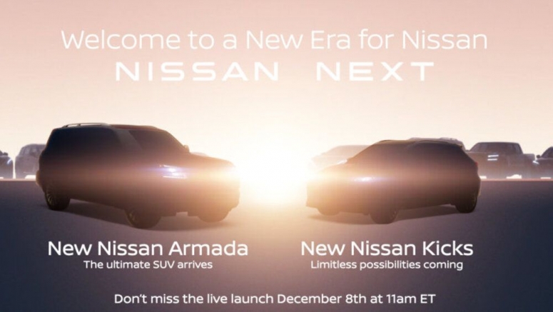 Watch the 2021 Nissan Armada and 2021 Nissan Kicks livestream reveal